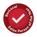 Sales Person of the Year badge 