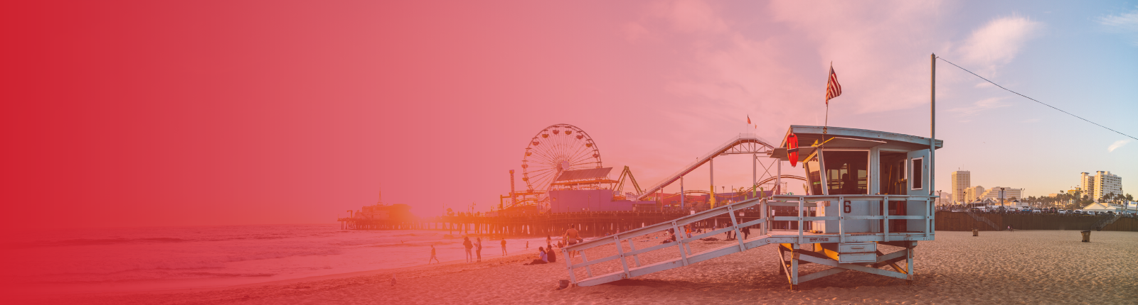 Los Angeles Beach Header