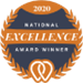 Upcity Excellence Award Badge