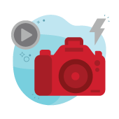 Photographers & Videographers industry graphic