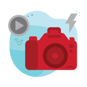 Photographers & Videographers Industry Graphic