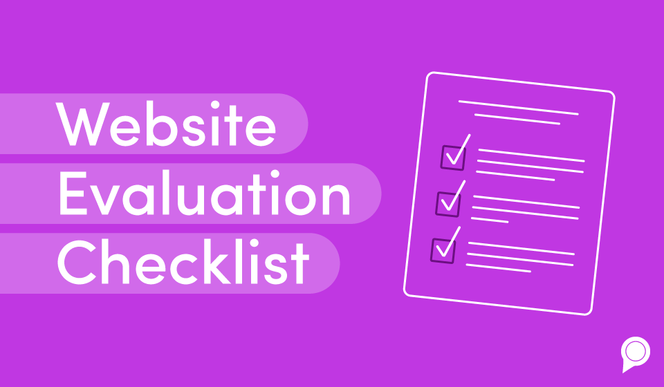 Checklist for your website
