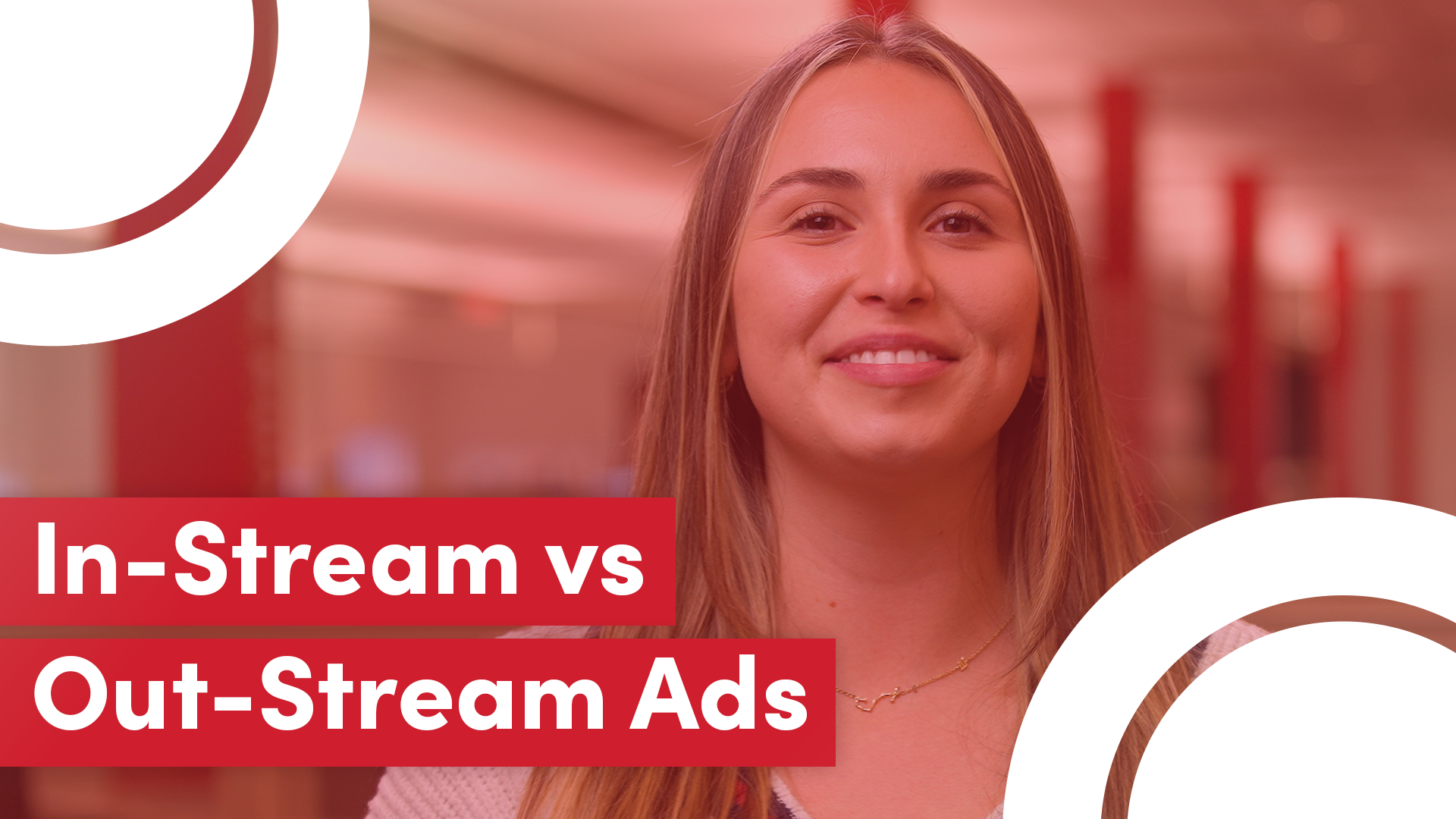 how to video explains difference between in-stream and out-stream ads