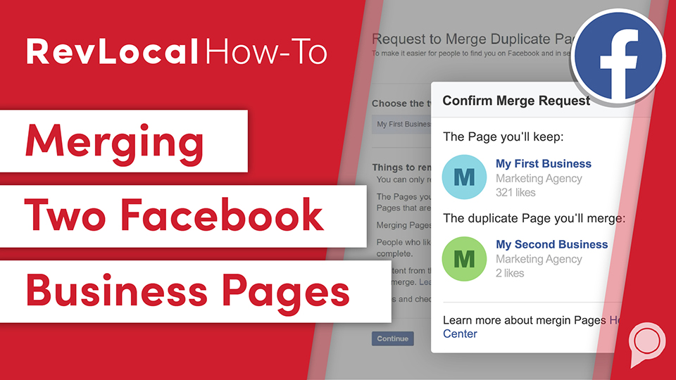 RevLocal How-To: Merging Two Facebook Business Pages