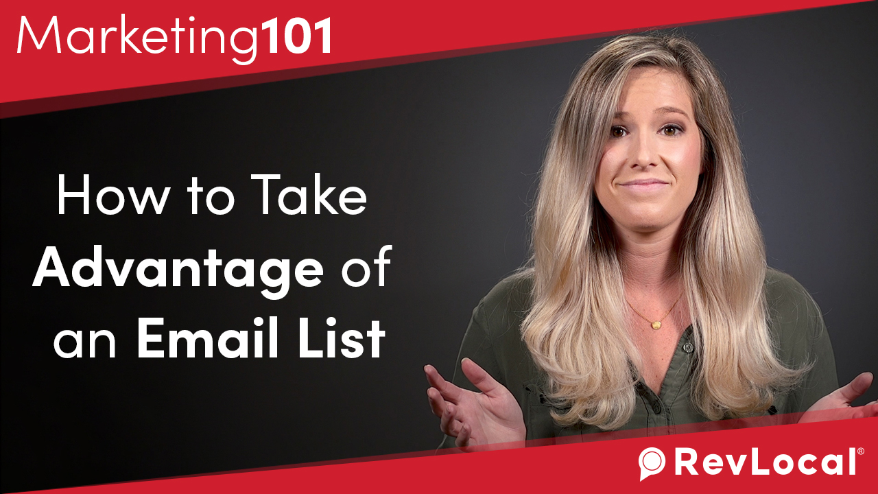 Marketing 101: How to Take Advantage of an Email List