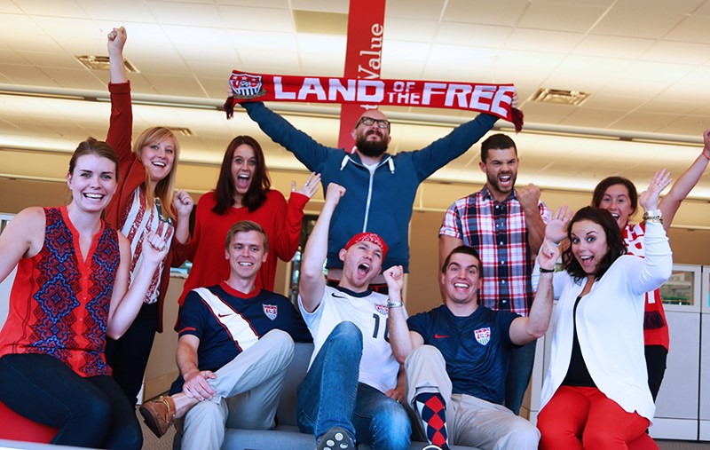 RevLocal employees having fun