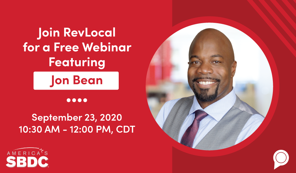 Join RevLocal for a Free Webinar Featuring Jon Bean