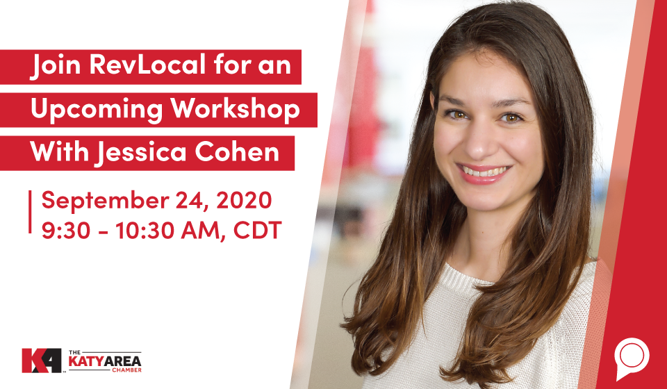 Join RevLocal for an Upcoming Workshop With Jessica Cohen