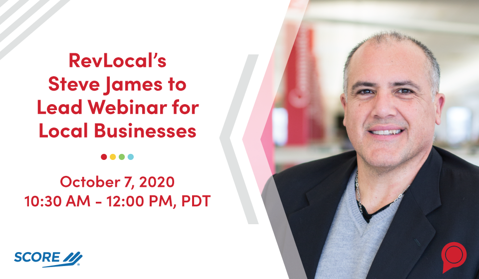 RevLocal's Steve James to Lead Webinar for Local Businesses
