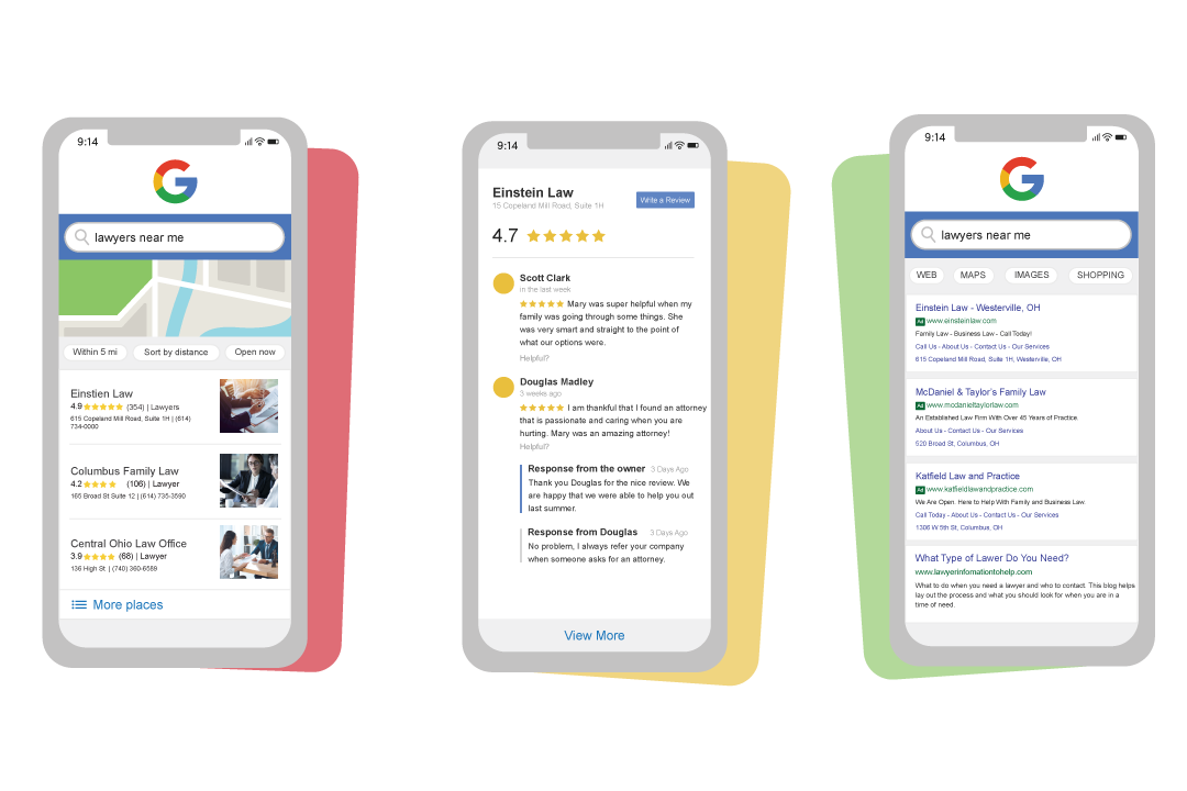 marketing services for einstein law